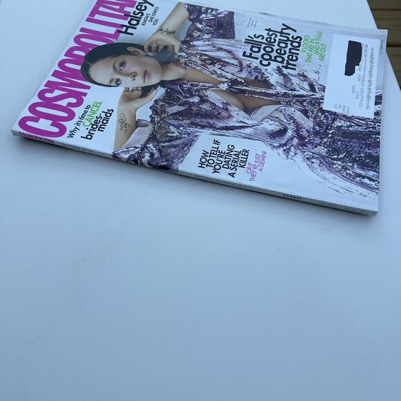 COSMOPOLITAN MAGAZINE OCTOBER 2019- HALSEY KNOWS SHE OWES YOU - Picture 5 of 6
